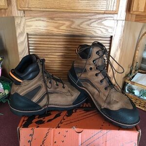 WORX Steel Toe Leather Men's Boots 10WW